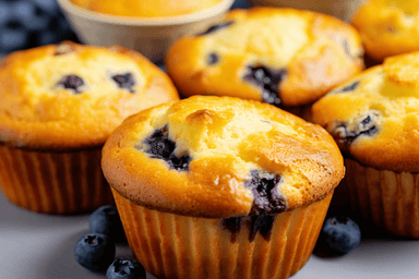 Keto Blueberry Muffins