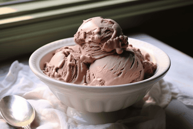 Keto Chocolate Mason Jar Ice Cream
