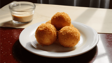 Keto Fried Goat Cheese Balls