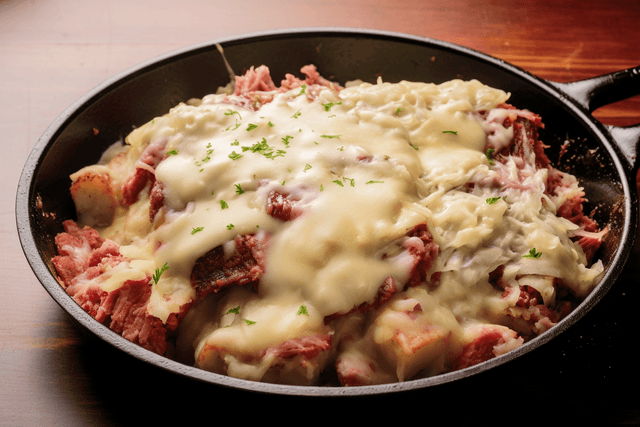 Keto Lazy Reuben Skillet