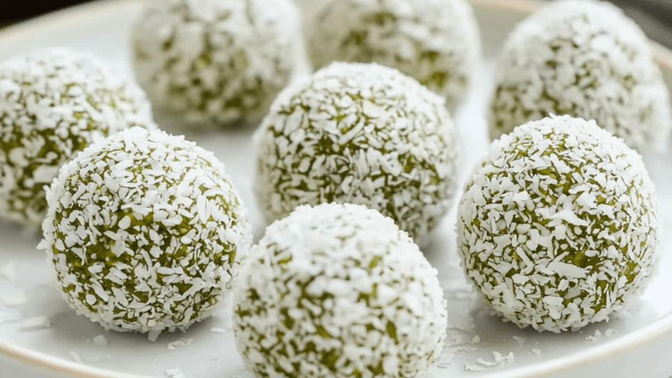 Matcha Coconut Fat Bombs