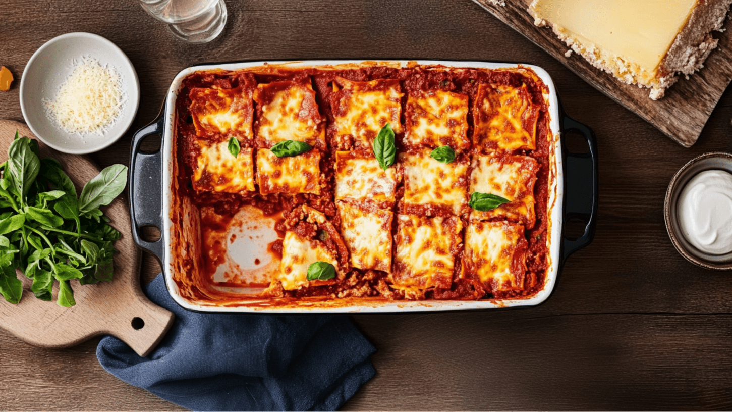 Pepperoni Lasagna