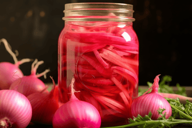 Keto Pickled Red Onions