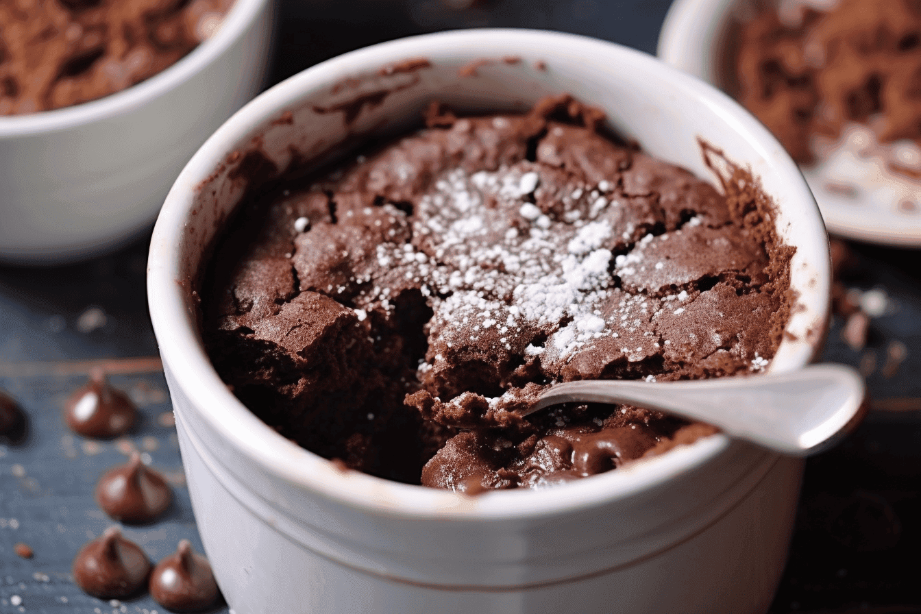 Air Fryer Lava Cake