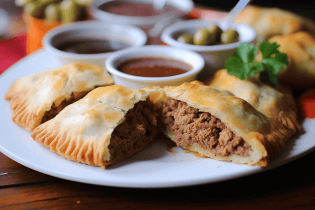 Keto Beef and Chorizo Empanadas