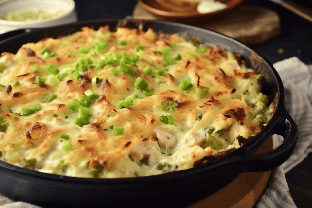 Keto Cabbage Noodle Tuna Casserole