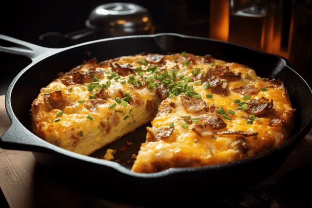 Keto Cast Iron Skillet Frittata
