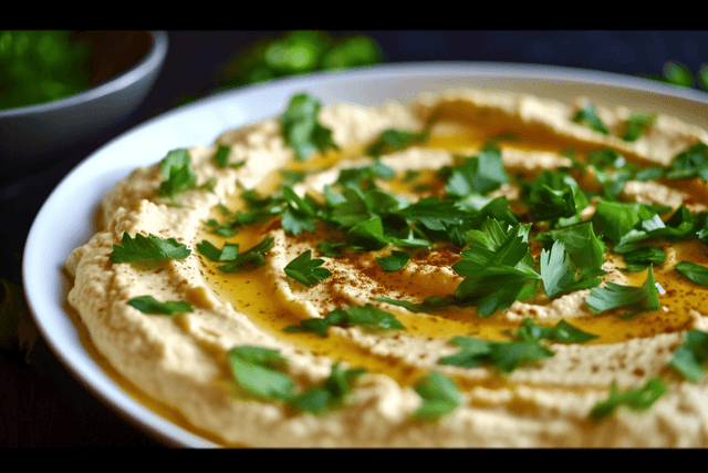 Keto Cauliflower Hummus