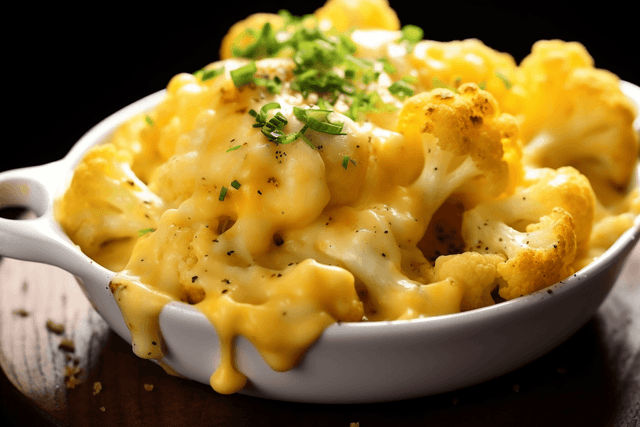 Keto Cauliflower Mac and Cheese