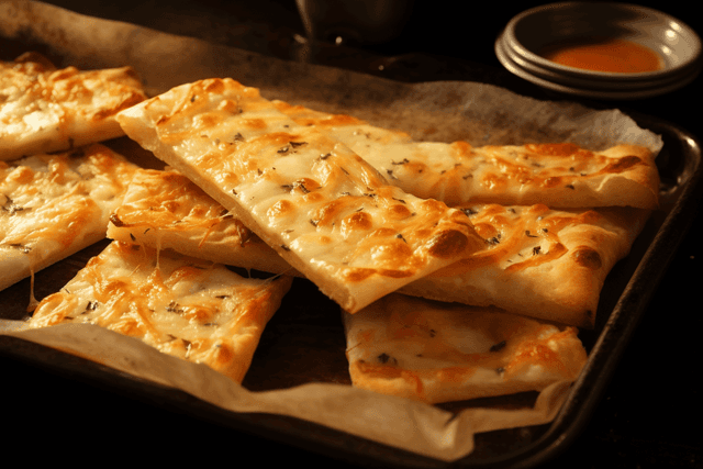Keto Cheesy Garlic Bread
