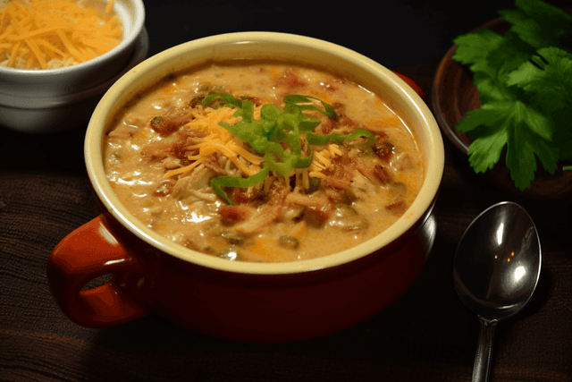 Keto Chicken Chili Soup