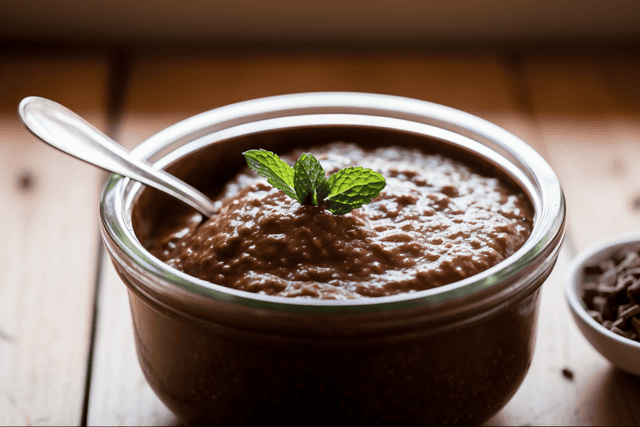 Keto Chocolate Chia Pudding