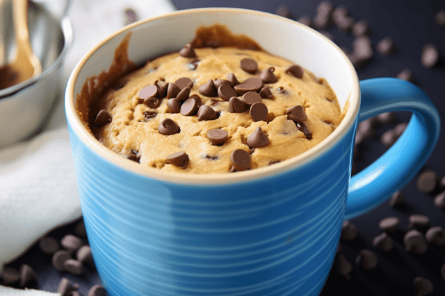 Keto Chocolate Chip Mug Cake