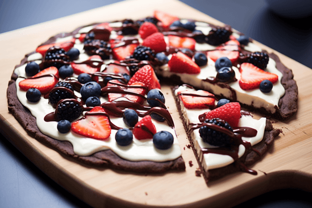 Keto Chocolate Pizza
