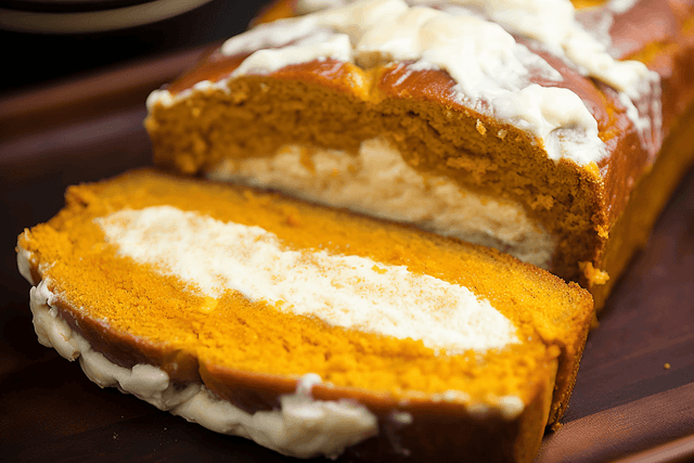 Keto Cream Cheese Pumpkin Bread