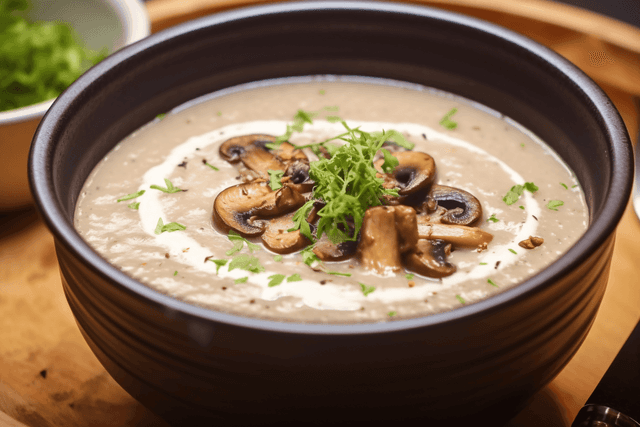 Keto Cream of Mushroom Soup