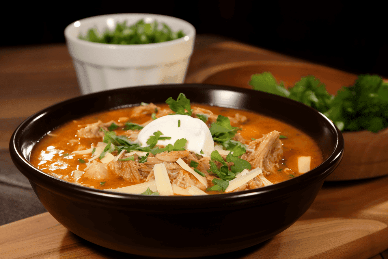 Crockpot Chorizo and Chicken Soup