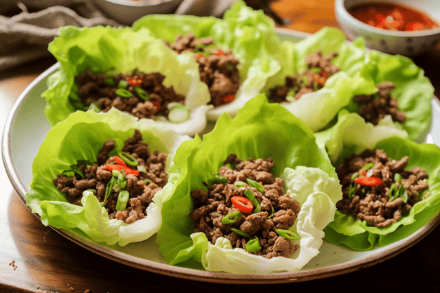 Keto Cumin Spiced Beef Wraps