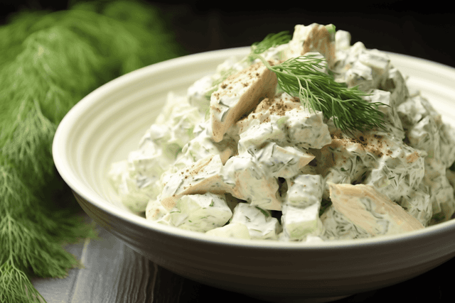 Keto Dill Chicken Salad