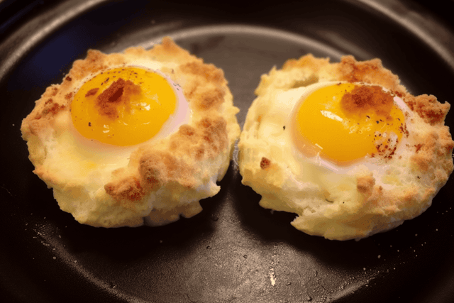 Keto Eggs in a Cloud
