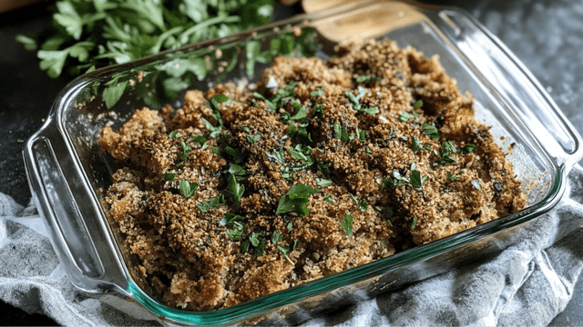 Keto Fluffy Keto Stuffing with Onion & Sage