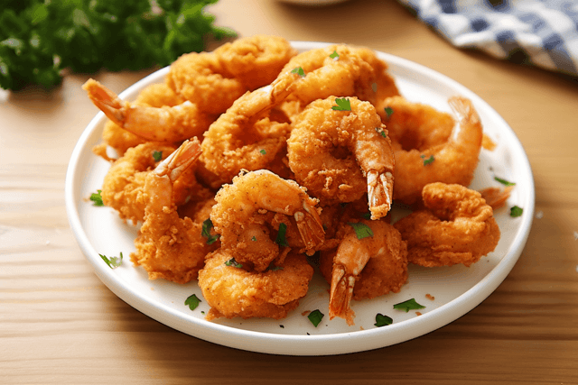 Keto Fried Shrimp