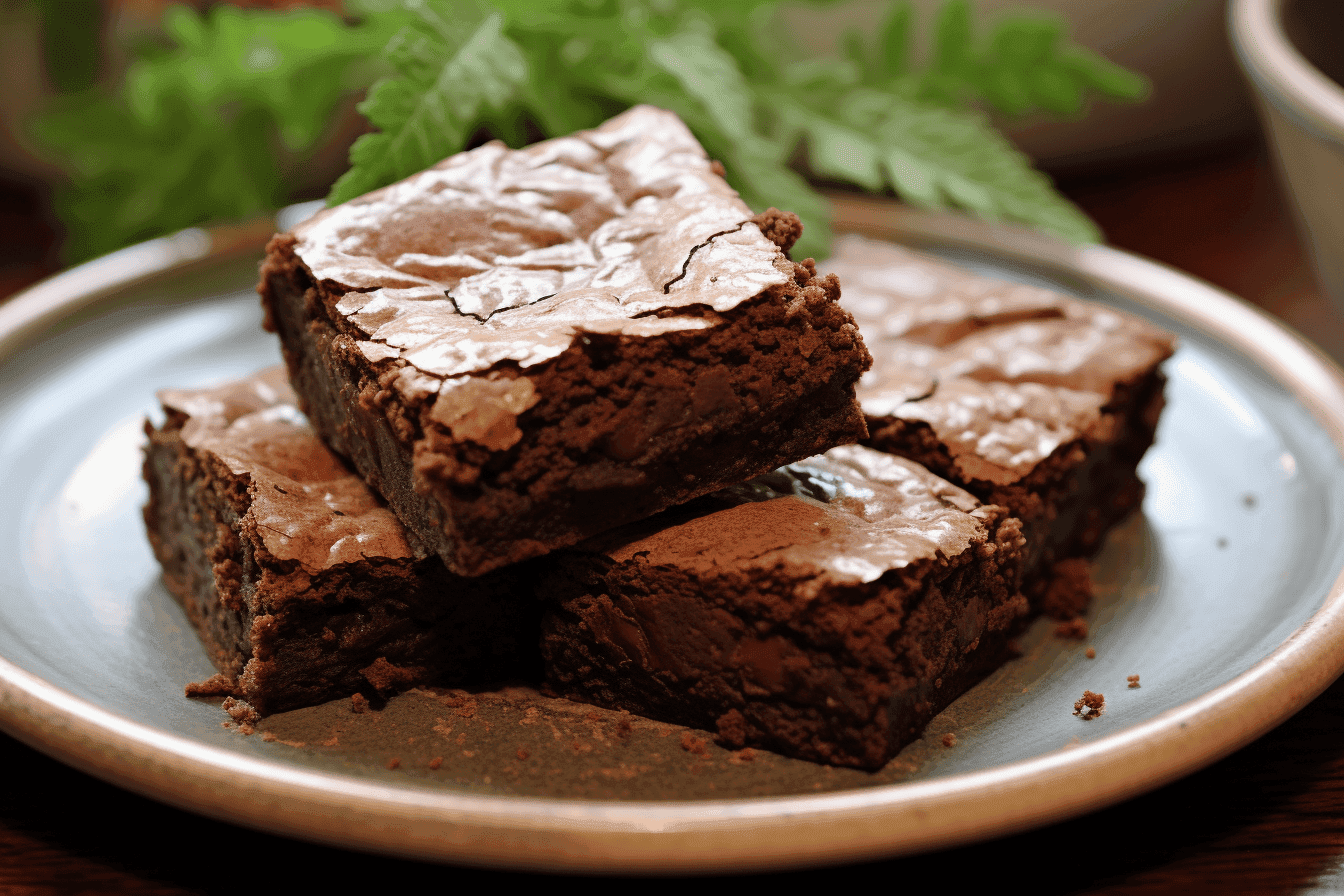 Fudgy Double Chocolate Keto Brownies