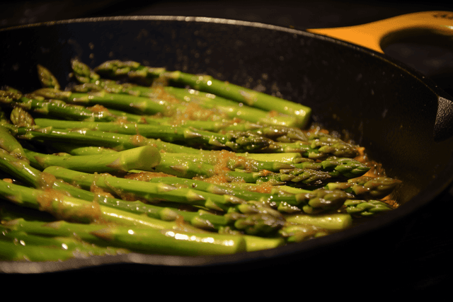 Keto Garlic Asparagus