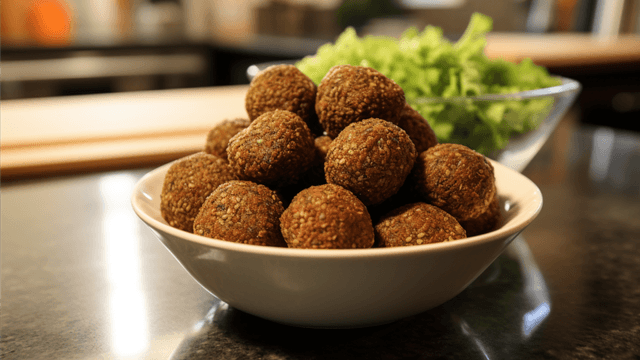 Keto Hemp Heart Falafel