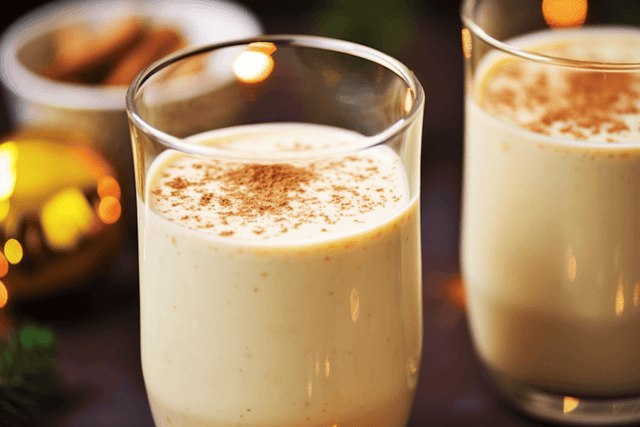 Keto Holiday Eggnog