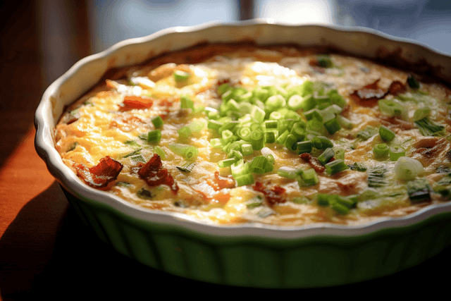 Keto Instant Pot Bacon Quiche