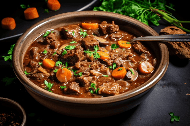 Keto Instant Pot Bourguignon