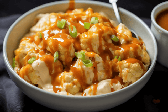 Keto Instant Pot Buffalo Chicken & Cauliflower