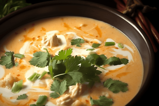 Keto Instant Pot Buffalo Chicken Soup