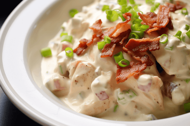 Keto Instant Pot Cheesy Chicken