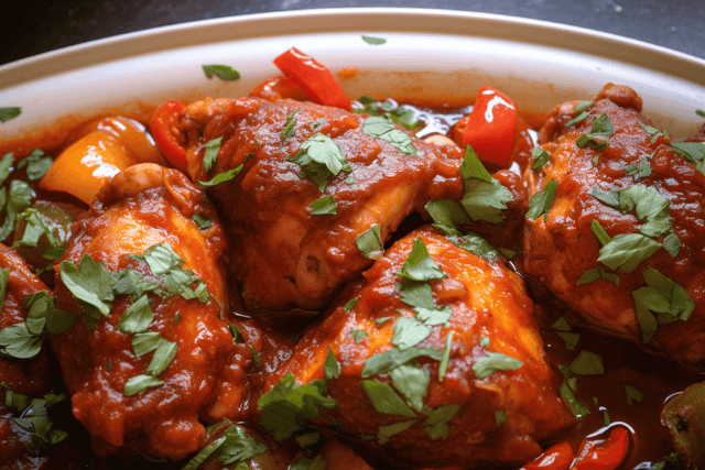 Keto Instant Pot Chicken Cacciatore