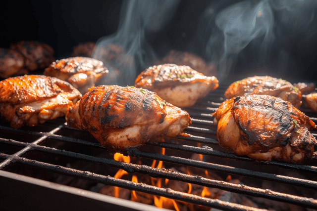 Keto Jerk Chicken Thighs