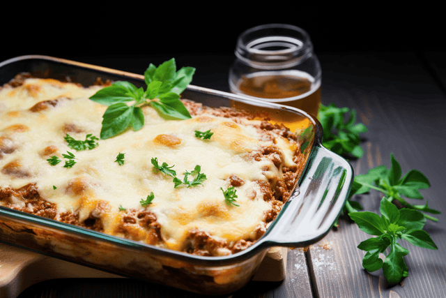 Keto Meat Lasagna