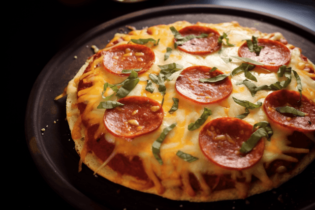 Keto Low Carb Pita Pizza