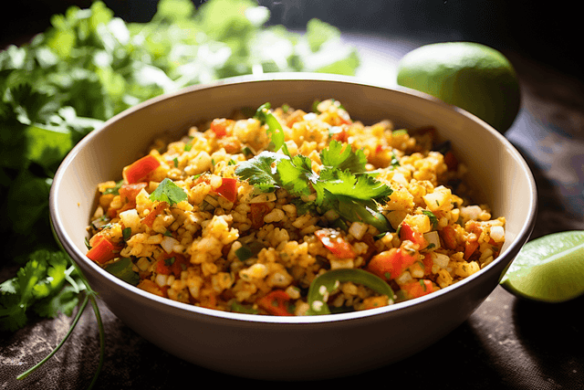 Keto Mexican Cauliflower Rice