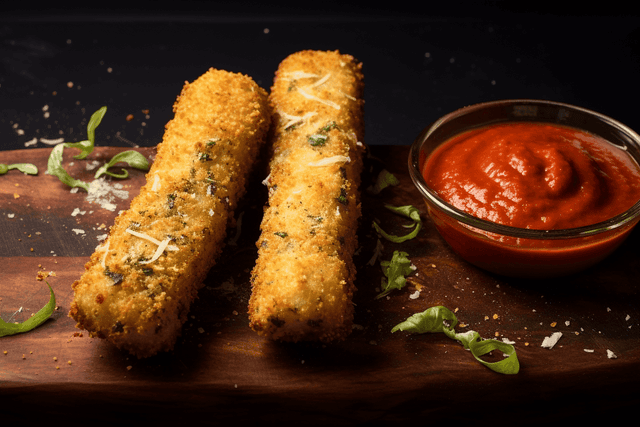 Keto Mozzarella Sticks