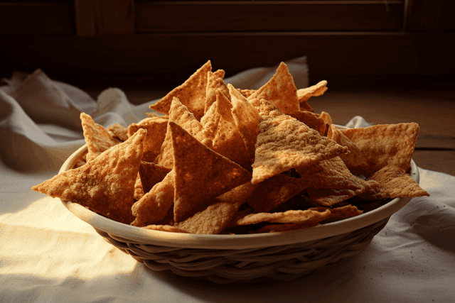 Keto Pork Rind Nacho Chips