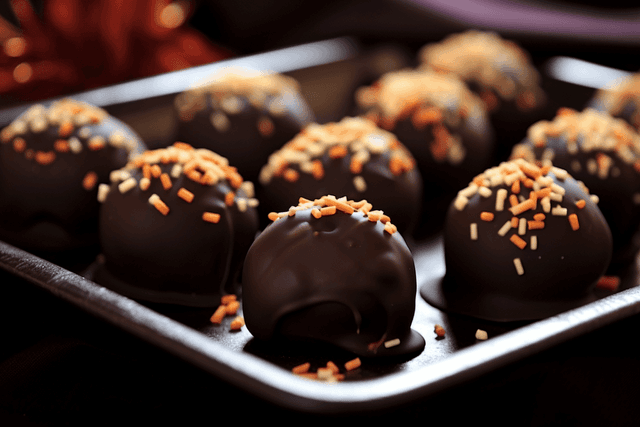 Keto Pumpkin Cheesecake Truffles