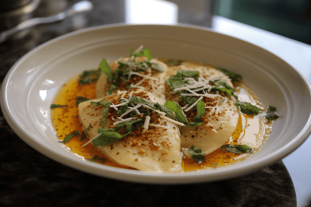 Keto Pumpkin Ravioli