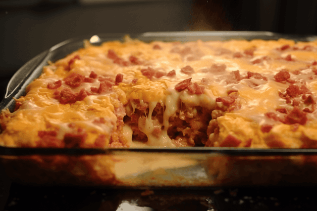 Keto Reuben Casserole