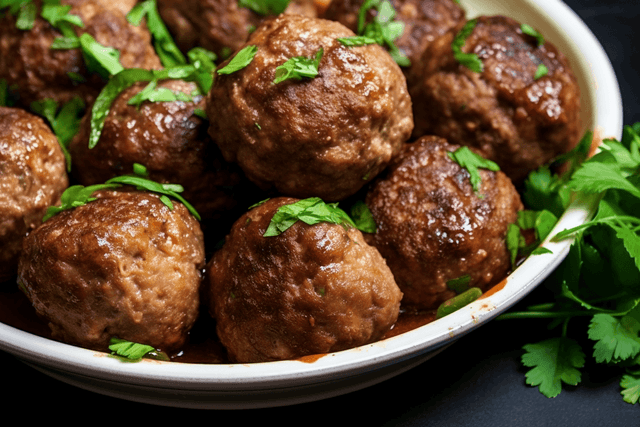 Keto Savory Meatballs