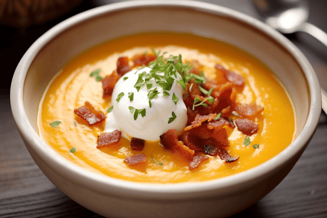 Keto Savory Pumpkin Soup