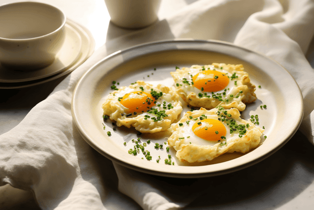Keto Sour Cream and Chive Clouds