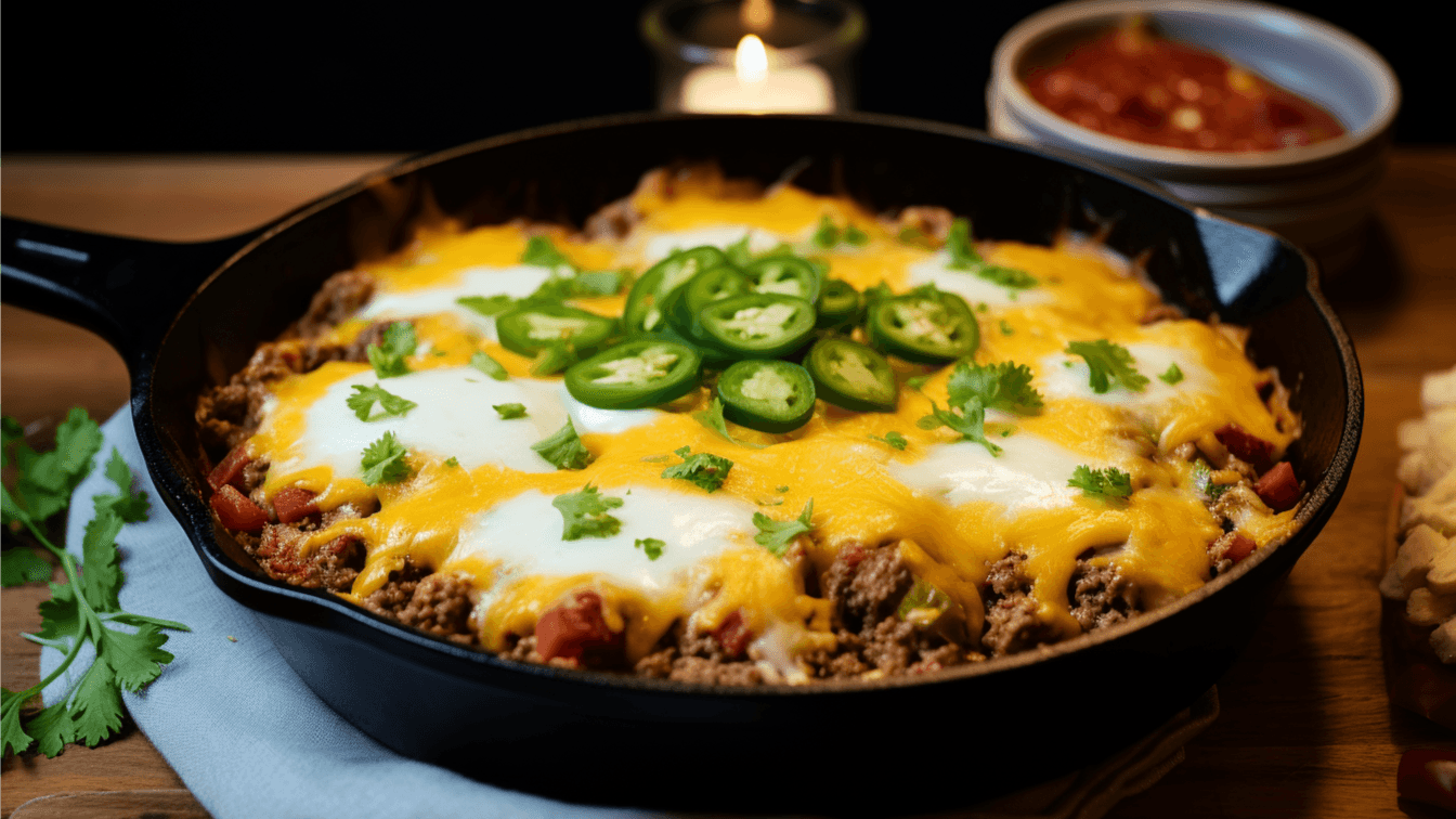 Spicy Beef Tex-Mex Casserole