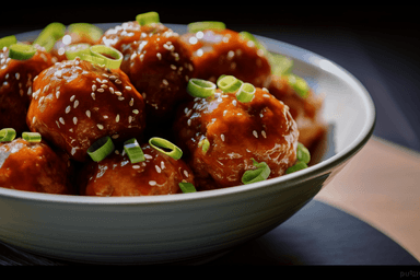Keto Zesty Asian Meatballs